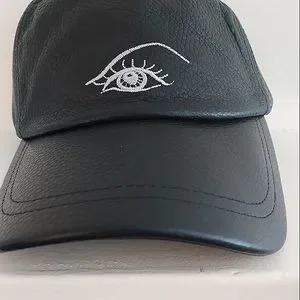 Dr. Woo | Accessories | New Dr Woo Leather Baseball Hat Cap  display picture 1